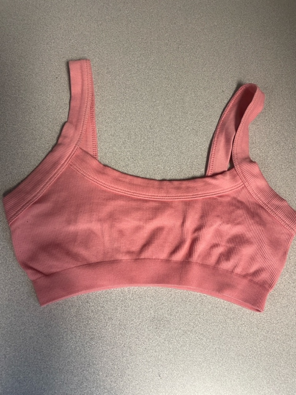 Out From Under Riptide Seamless Pink Ribbed Bralette